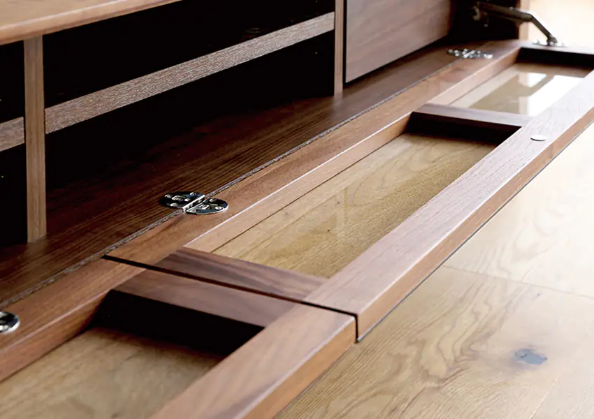 扉を閉めたままでもリモコン操作が可能